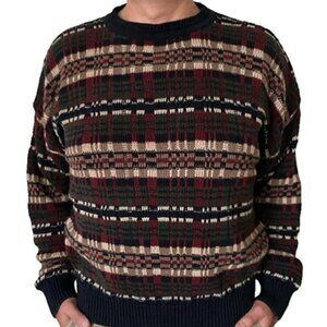 Vintage Stone Haven Classic Wear, Men’s Crewneck Sweater, Multi-Colored, Large